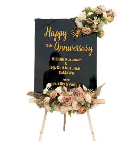 Papan Bunga Akrilik Kaligangsa